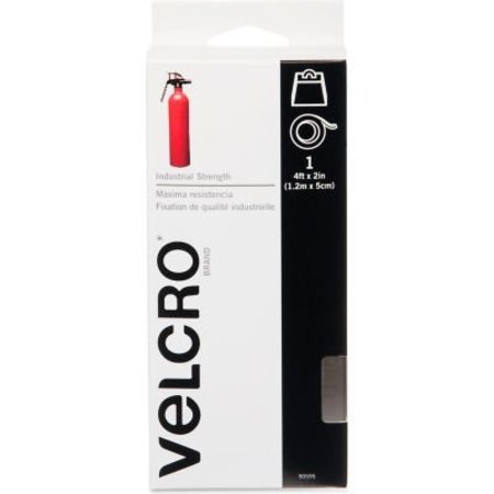 VELCRO BRAND Reclosable Fastener, 4 ft, 2" Wd, White 90595